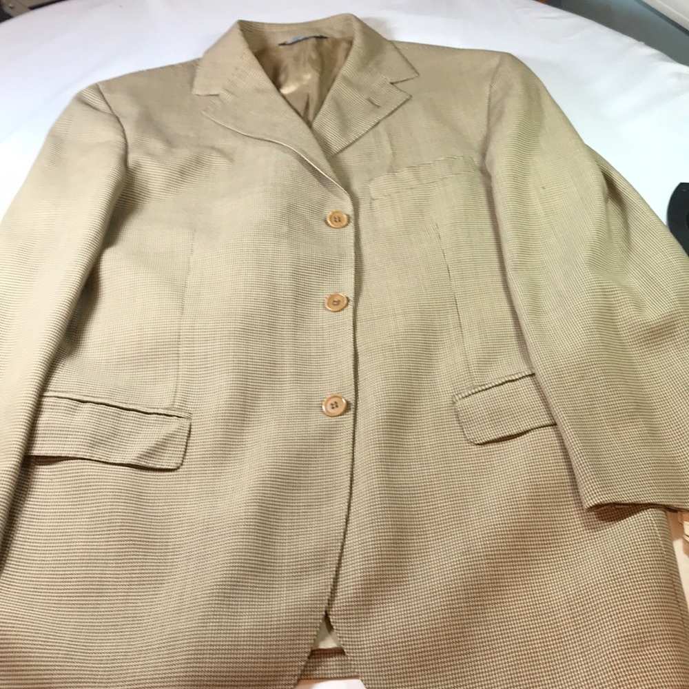 Eredi Pisano men’s houndstooth blazer size 40
